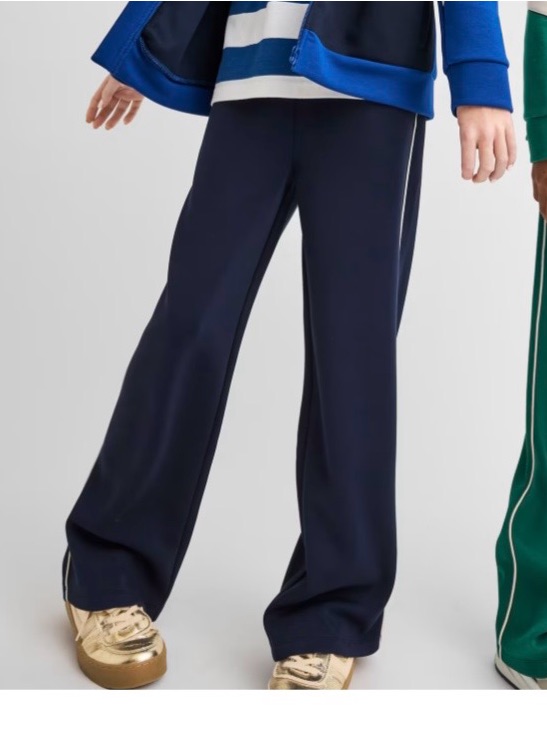 The Children’s Place Navy Wide-Leg Bottoms - Classic Comfort